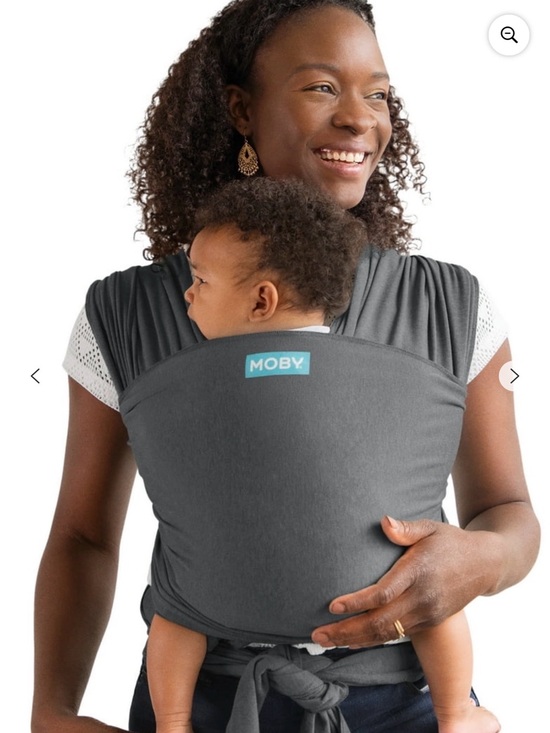 Moby Other - BNIB 💥 Moby Elements Wrap Charcoal Gray